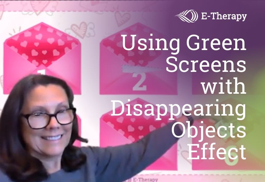 Using Green Screens with Disappearing Objects Effect