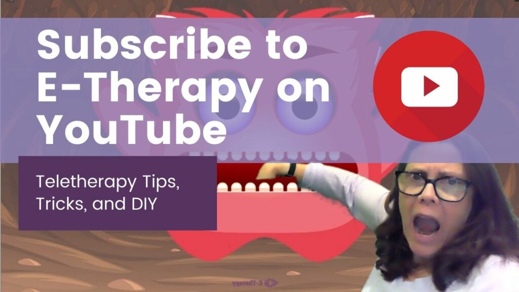 subscribe to E-Therapy on YouTube