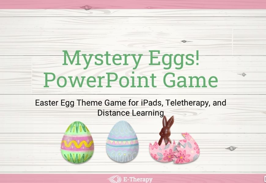 speech therapy activity using PowerPoint