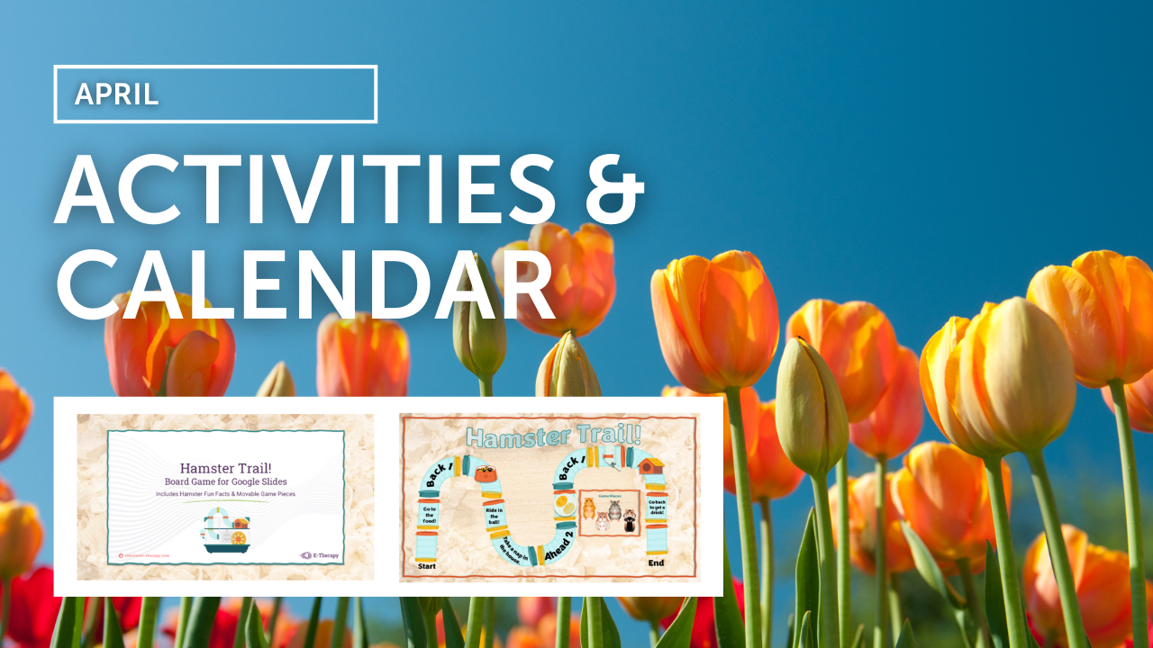 April Activities and Calendar-2